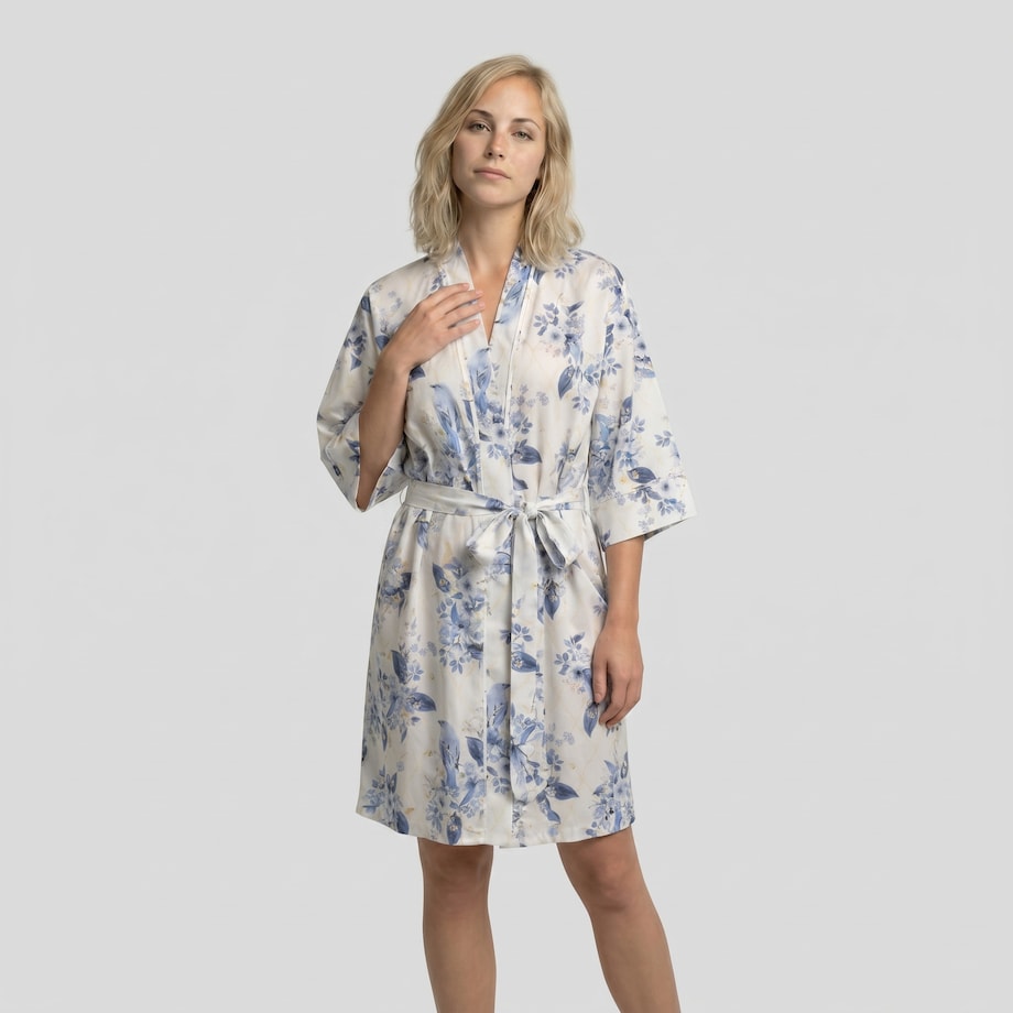 Szlafrok Z Bawełny Lemondio