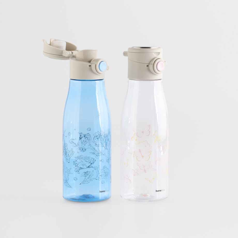 Bidon Favio z motywem kwiatowym