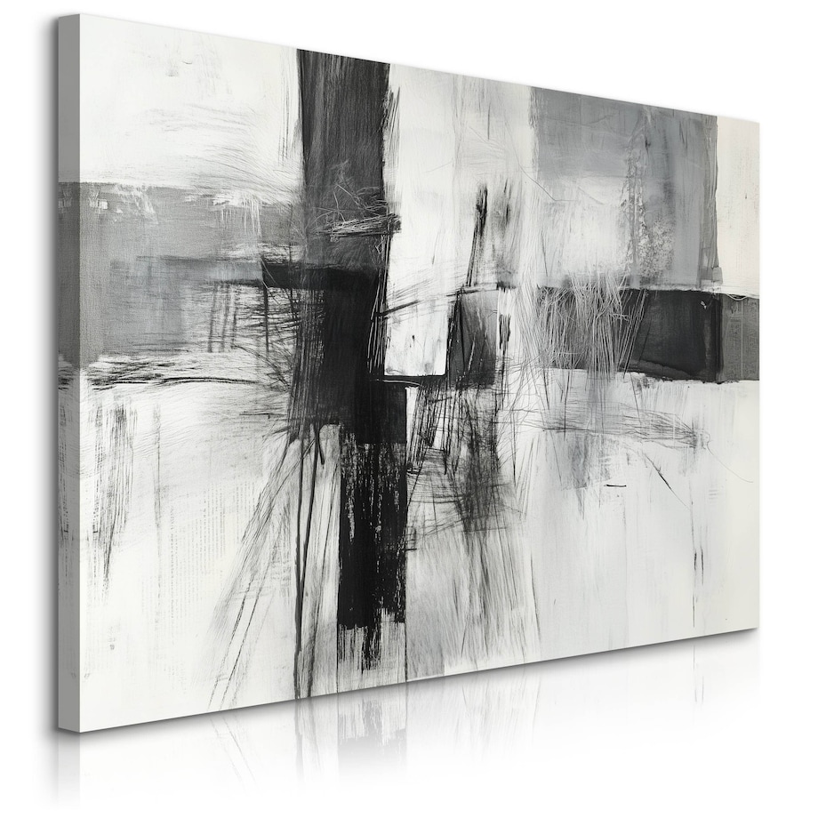 Obraz Ścienny Do Salonu Sypialni Abstrakcja Szkice Nowoczesny Styl 70x50cm