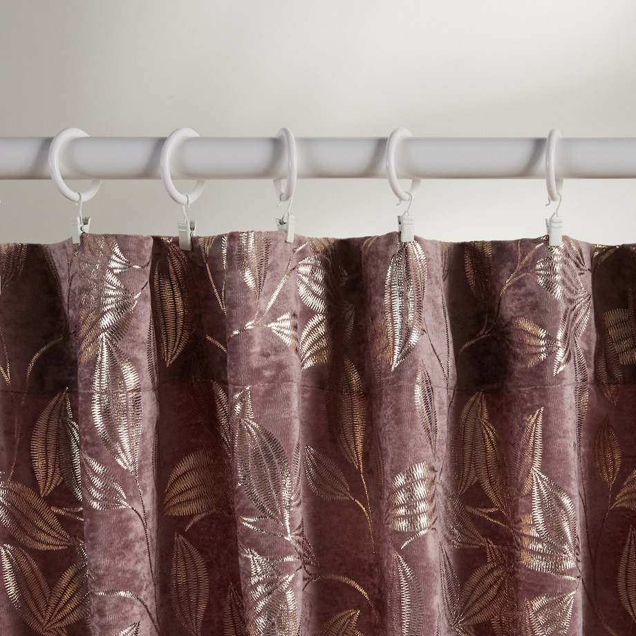 Zasłona Blomstela 140x250 cm z motywem roślinnym