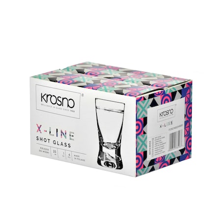 Komplet Kieliszków Do Wódki Casual xline