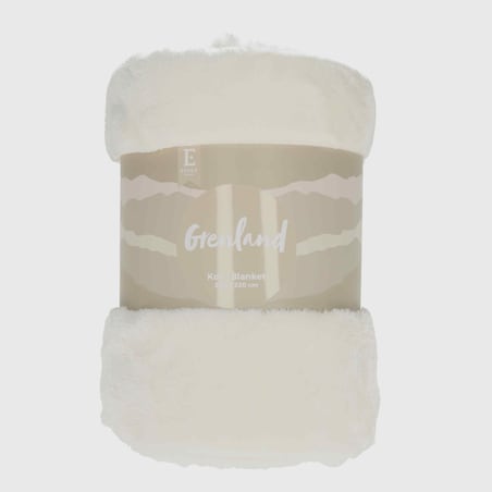 Jednokolorowy koc Grenland VII 200x220 cm