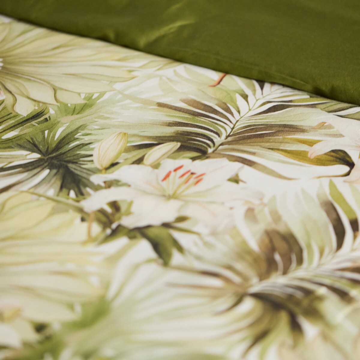 Pościel z bawełny satynowej Leaneso 160x200 cm