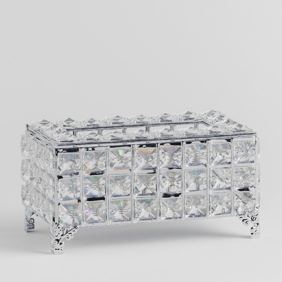 Chustecznik Etienet 23x12 cm z motywem geometrycznym