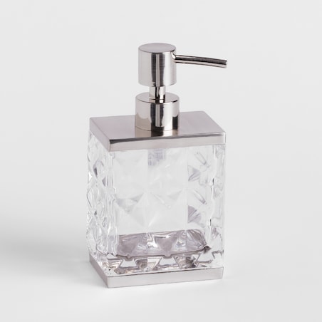 Dozownik Łazienkowy ze Żłobionego Szkła Venezio