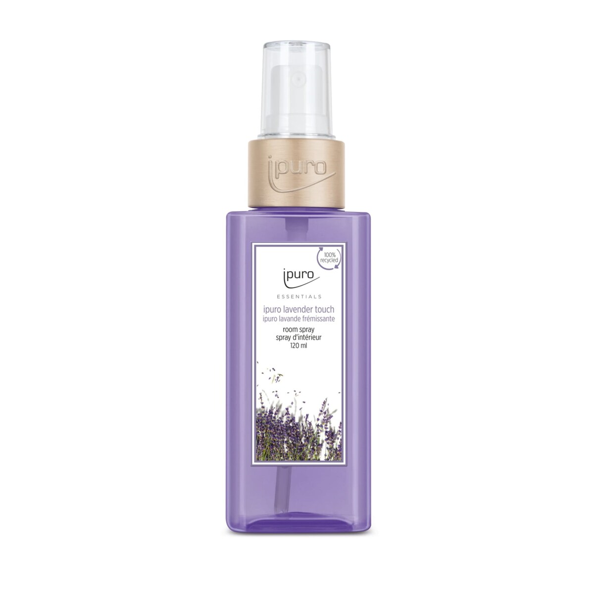 Atomizer ipuro ESSENTIALS Lavender Touch 120 ml
