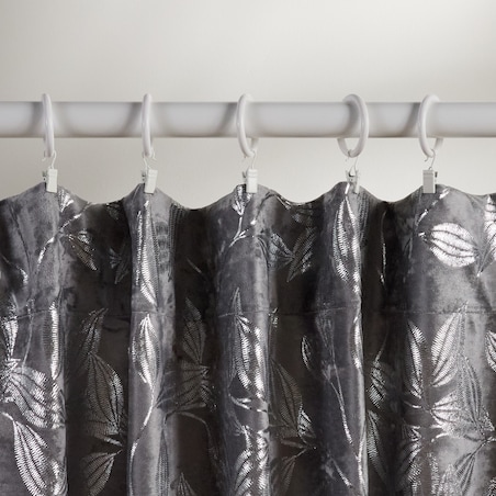 Zasłona Blomstela 140x250 cm z motywem roślinnym