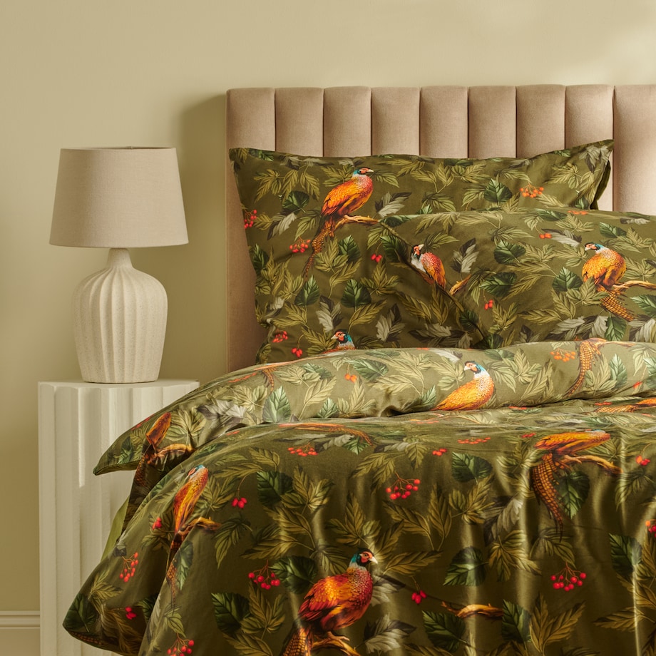 Pościel z bawełny satynowej Bazanti 200x220 cm z motywem zwierzęcym