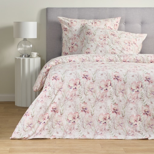 Pościel Bawełniana Sabio 160x200 cm z wzorem kwiatowym