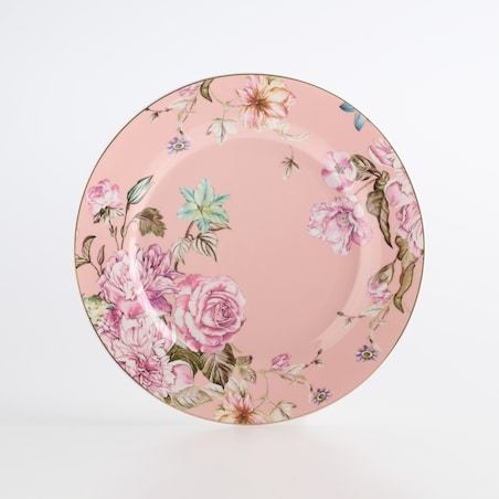 Talerz Deserowy Rosal z motywem kwiatowym
