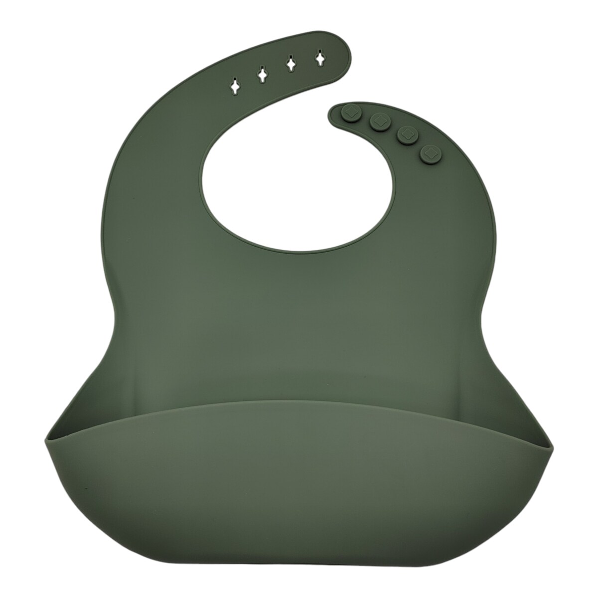 Śliniak silikonowy Karmienie BLW PREZENT DLA DZIECKA Miękki Duży Śliniak