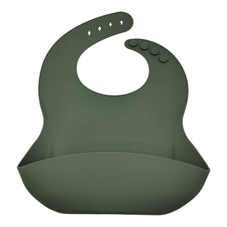 Śliniak silikonowy Karmienie BLW PREZENT DLA DZIECKA Miękki Duży Śliniak