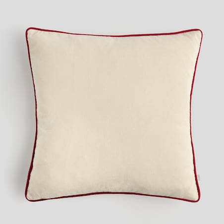 Poszewka Haftowana Jolino 45x45 cm z motywem napisów