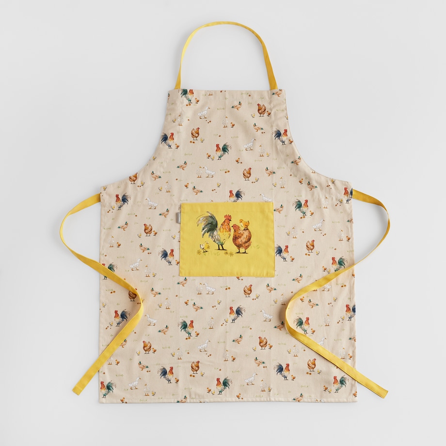 Fartuch Alti 70x85 cm z motywem zwierzęcym