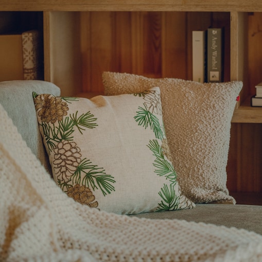 Poszewka Pinecones 45x45 cm