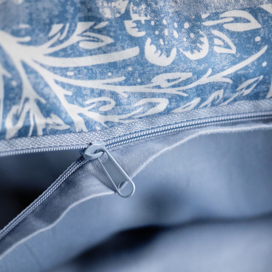 Pościel z bawełny satynowej Flopella 200x220 cm z motywem roślinnym