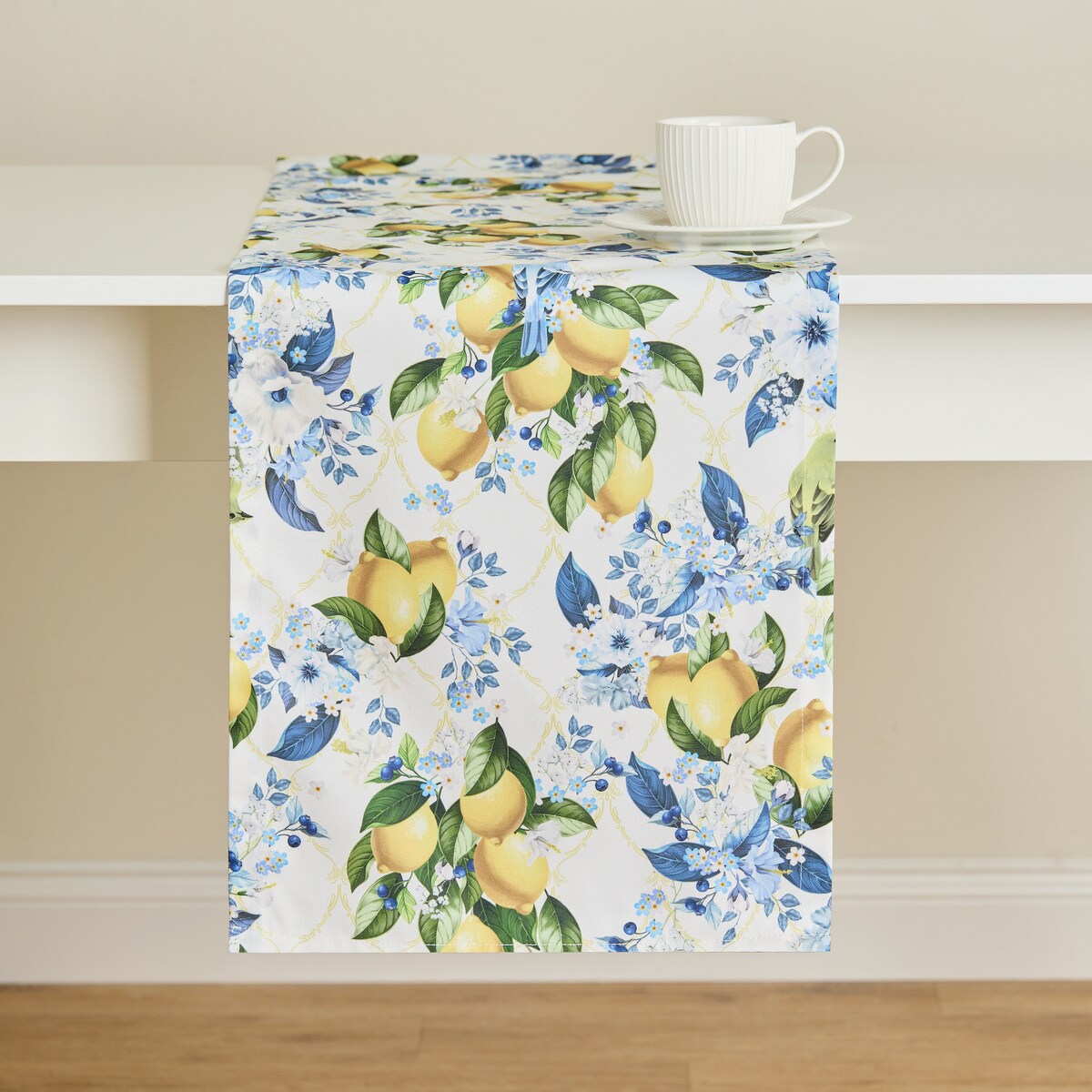 Bieżnik z nadrukiem Lemondi 40x180 cm z motywem owoców