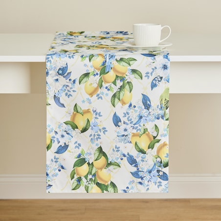 Bieżnik z nadrukiem Lemondi 40x180 cm z motywem owoców