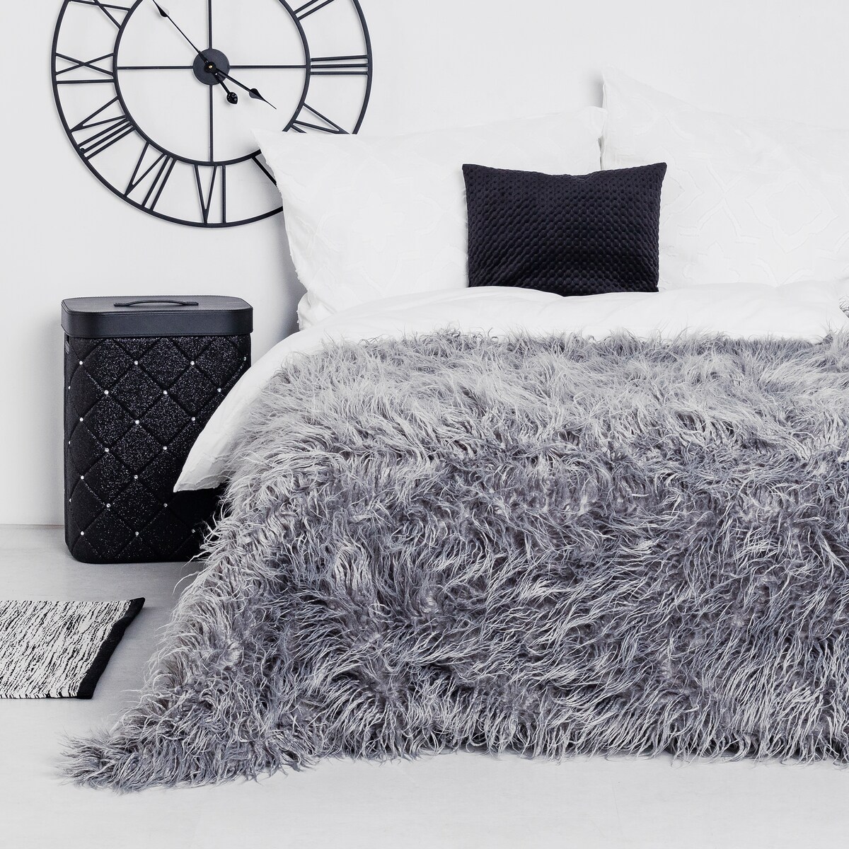 industrialny zegar ścienny industrio 2 ø 70 cm