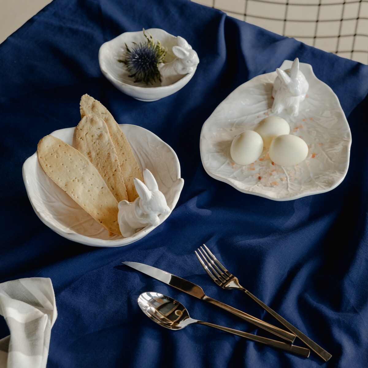 Obrus Tidem Silver 150x220 cm