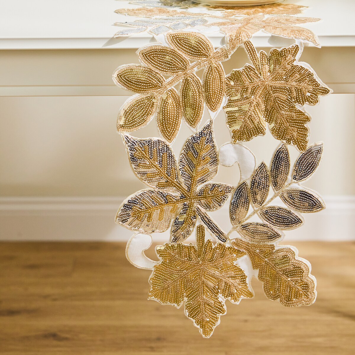 Bieżnik Dekoracyjny Leafisa 35x180 cm