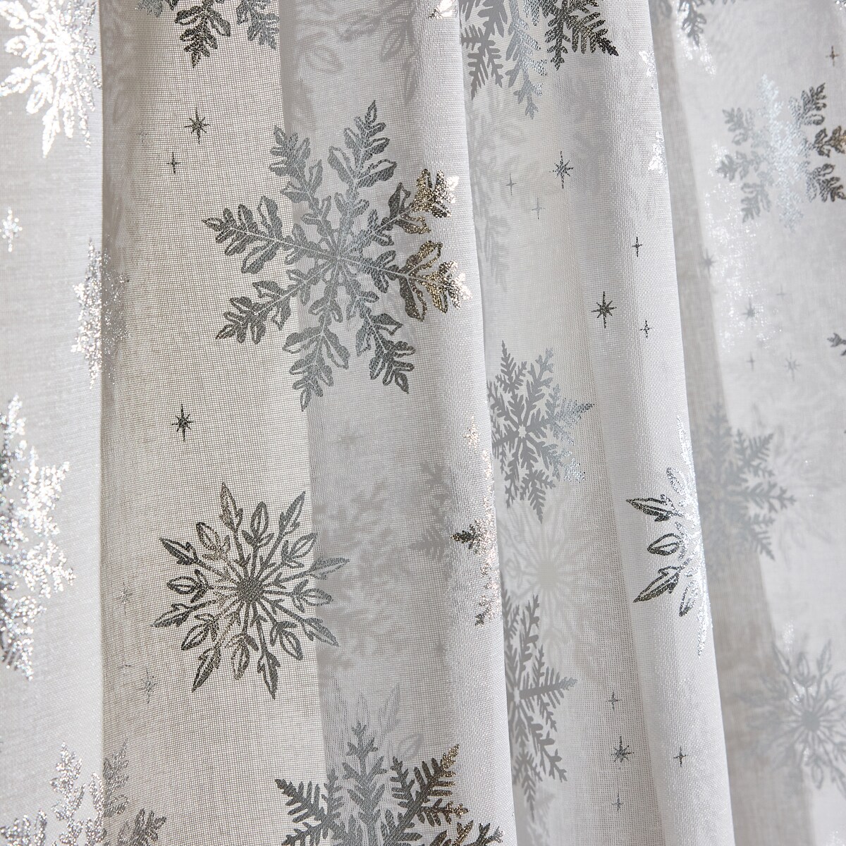 Firana z nadrukiem Frostello 140x250 cm