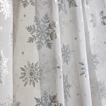 Firana z nadrukiem Frostello 140x250 cm