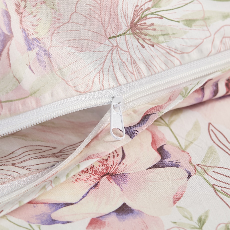 Pościel Bawełniana Sabio 160x200 cm z wzorem kwiatowym