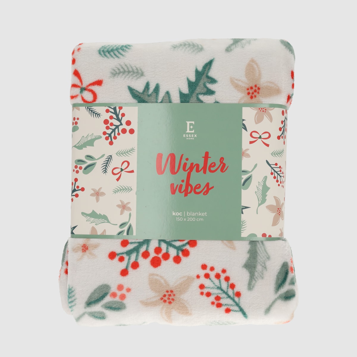 Drukowany koc Winter Vibes 150x200 cm