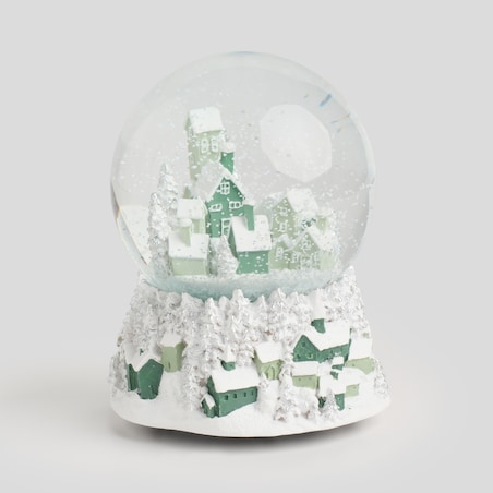 Kula Śnieżna Z Pozytywką Christmas village small z motywem domku