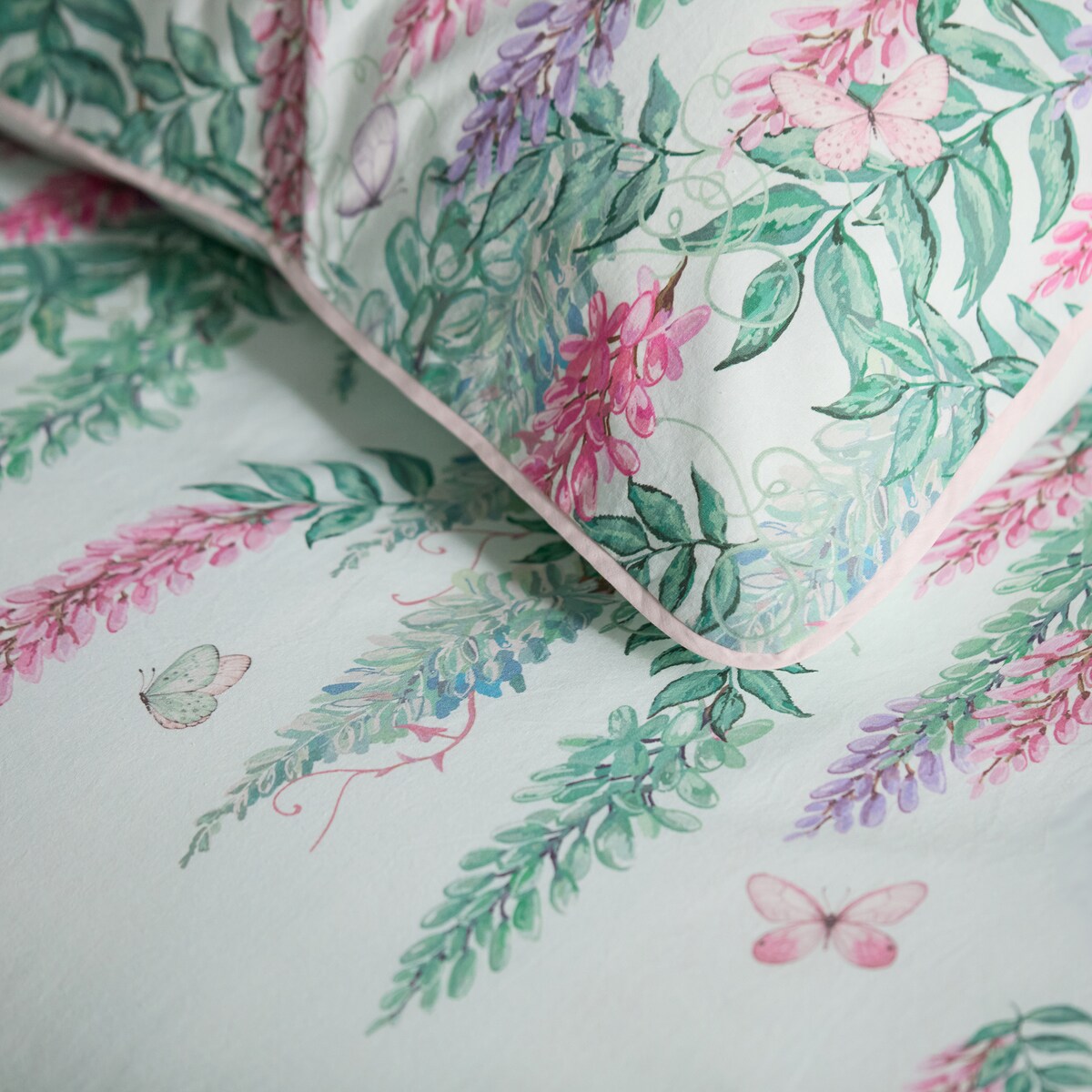 Pościel bawełniana z lamówką Fenrys 160x200 cm