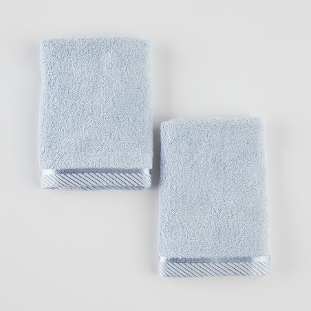 Komplet 2 szt. ręczników do twarzy lub do rąk Bambo 30x30 cm