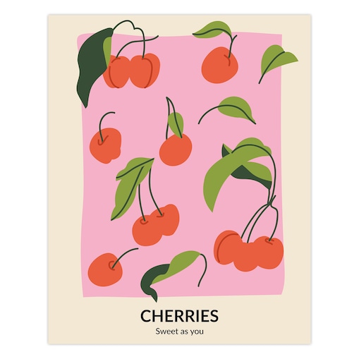Plakat Cherries