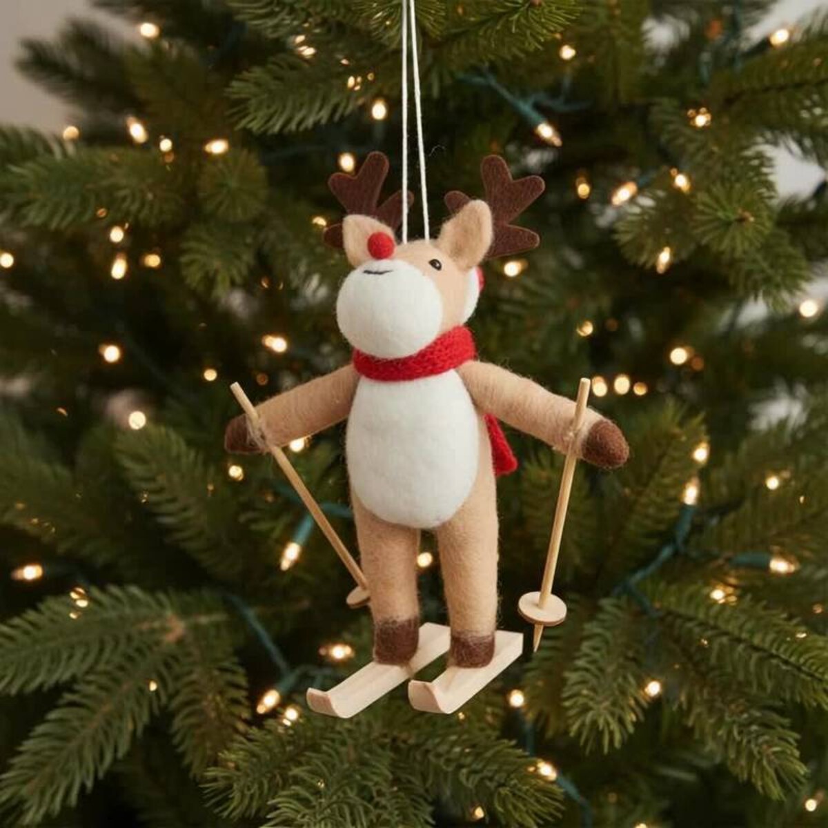 Dekoracja Wisząca Reniskate z motywem renifera