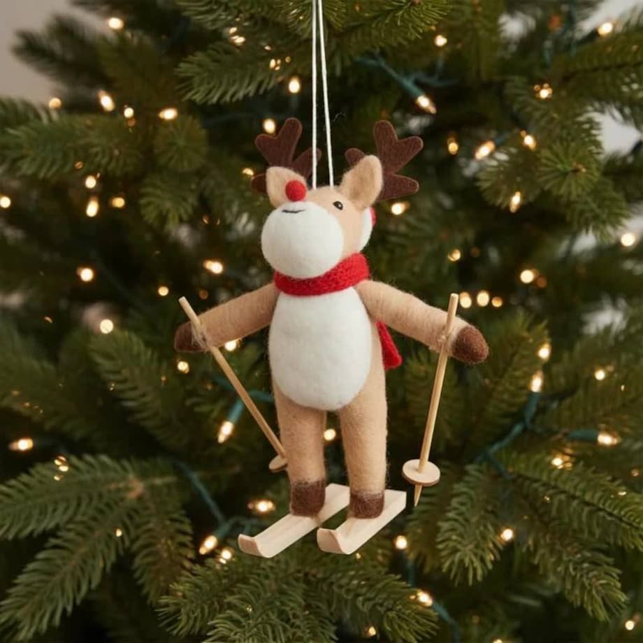 Dekoracja Wisząca Reniskate z motywem renifera
