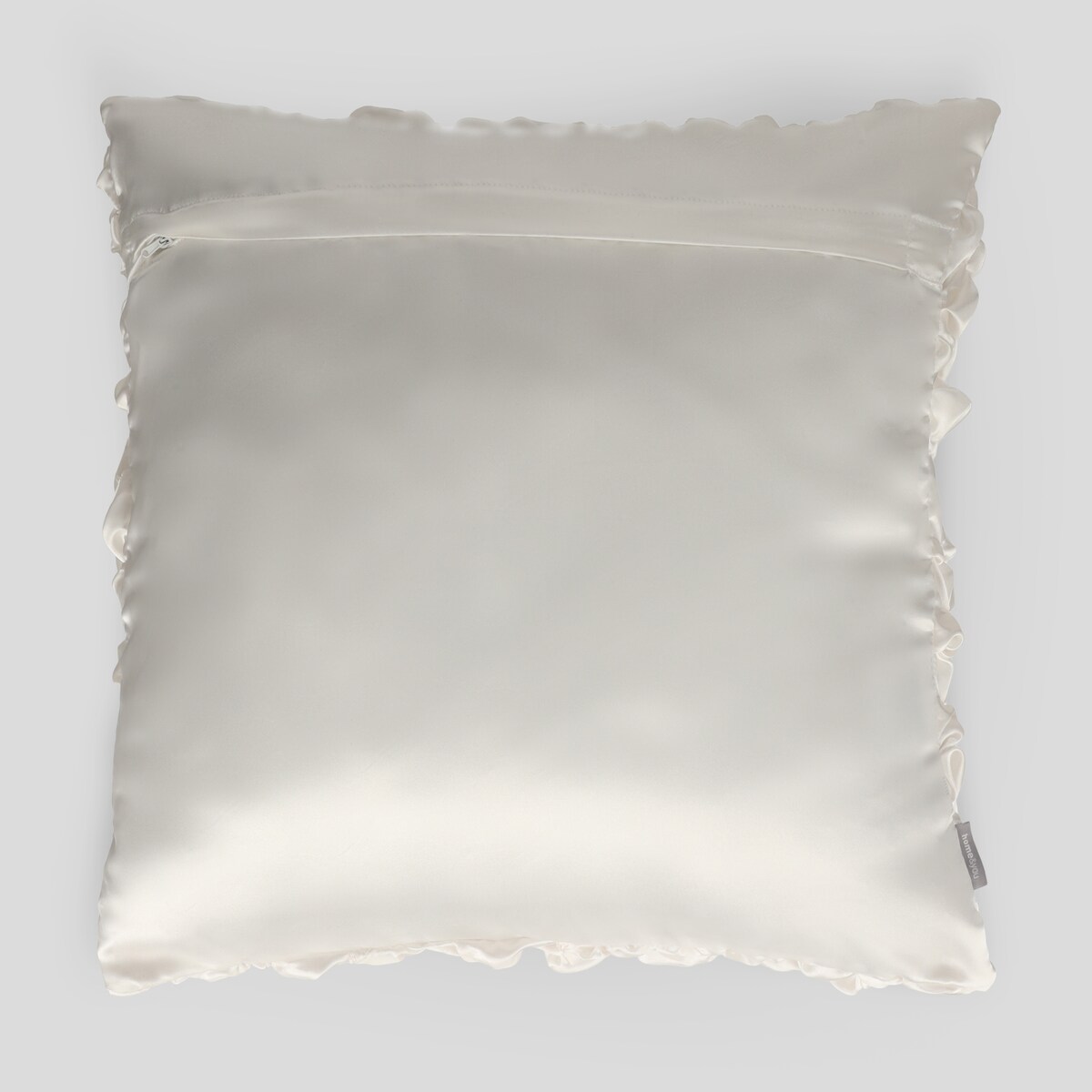 Poszewka satynowa drapowana Glamo 45x45 cm