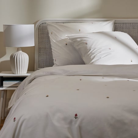 Pościel bawełniana z perkalu Hiacinthio 160x200 cm