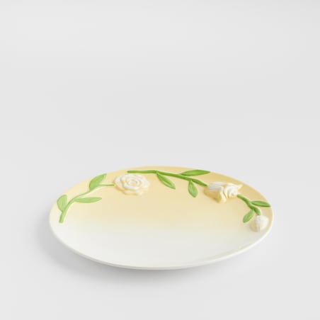 Patera Tulipano z motywem kwiatowym