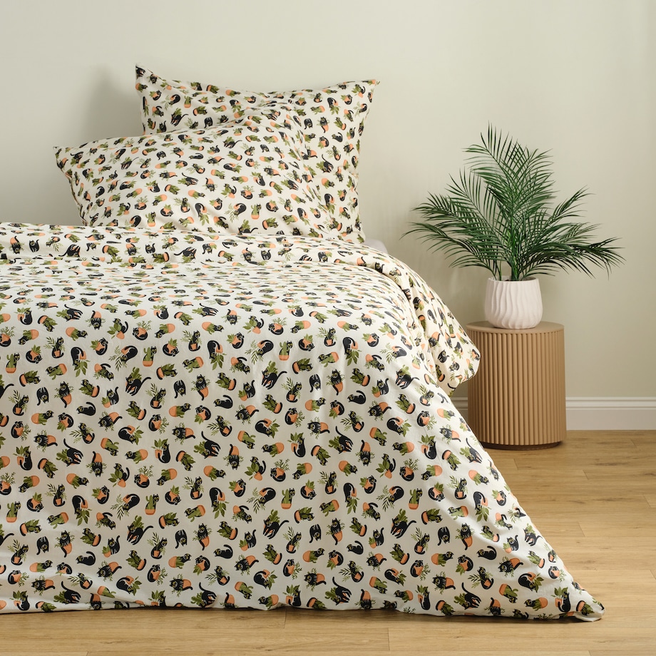 Pościel Bawełniana Purrpot 160x200 cm