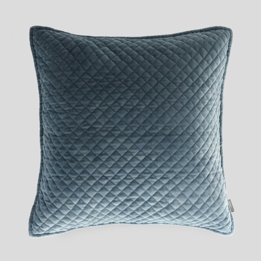 Poszewka Welwetowa Plums 45x45 cm z motywem geometrycznym