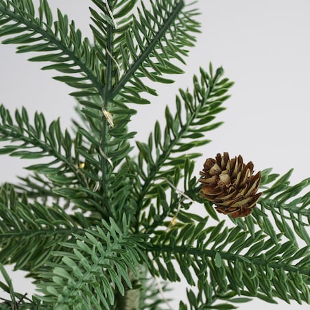 Stroik Led Julgran z motywem roślinnym