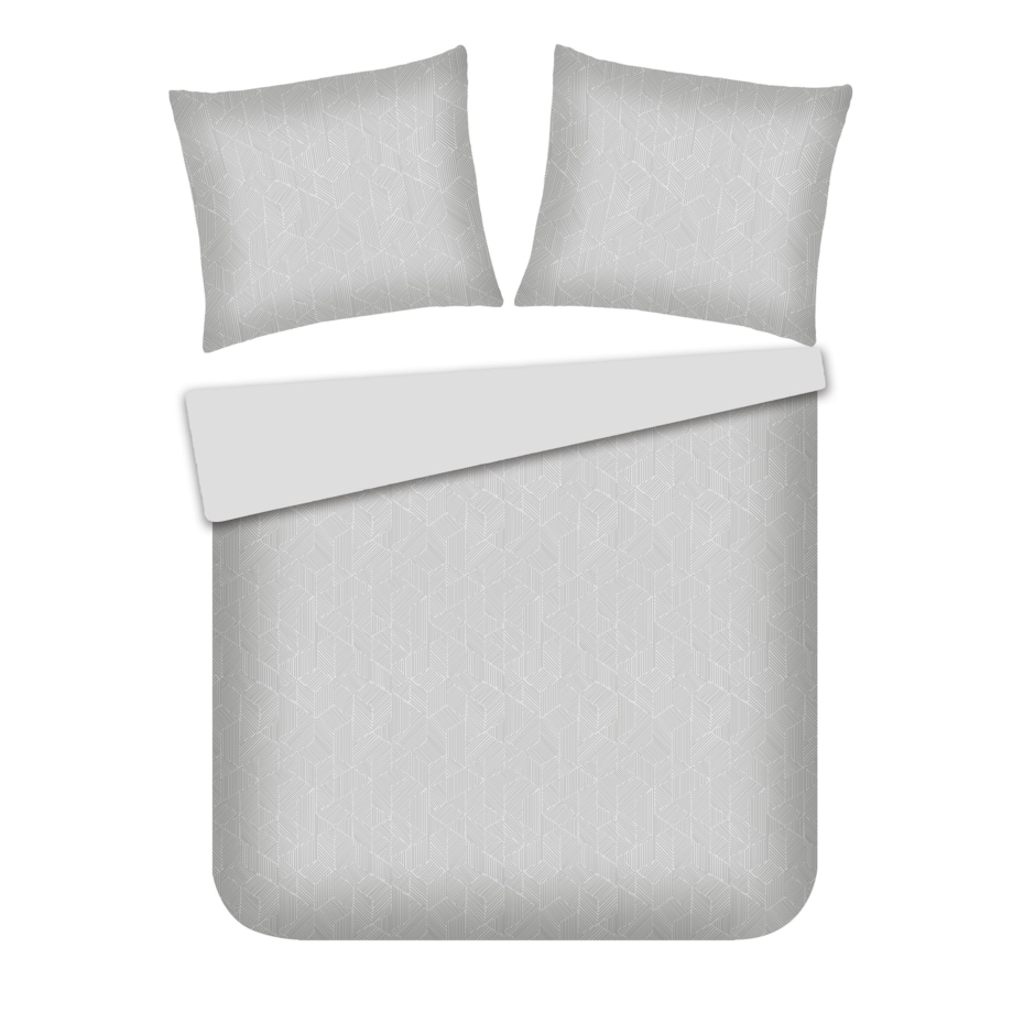 Pościel Welwetowa Perlita 160x200 cm z motywem abstrakcyjnym