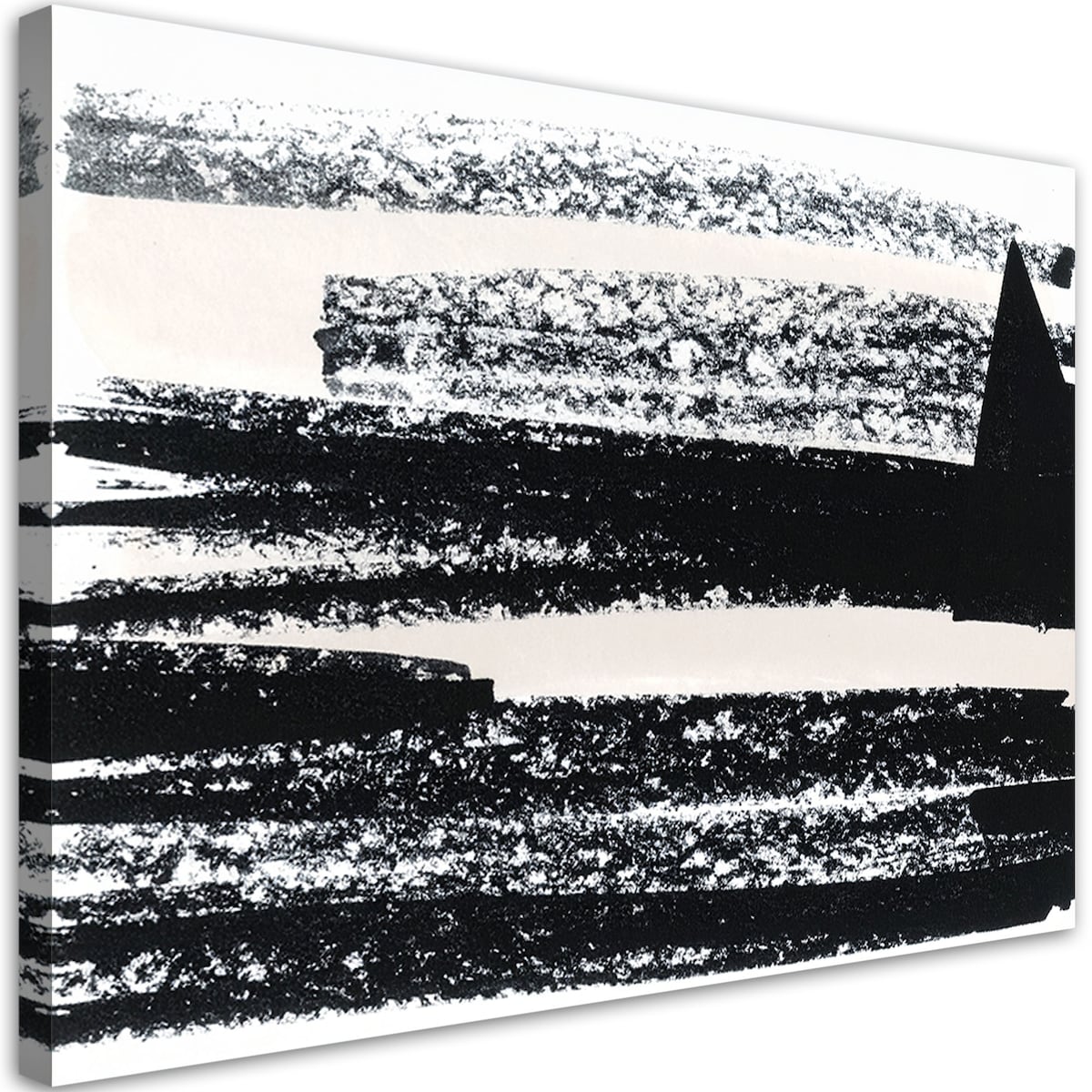 Obraz czarno biały do salonu jadalni biura, Nowoczesna Abstrakcja 90x60
