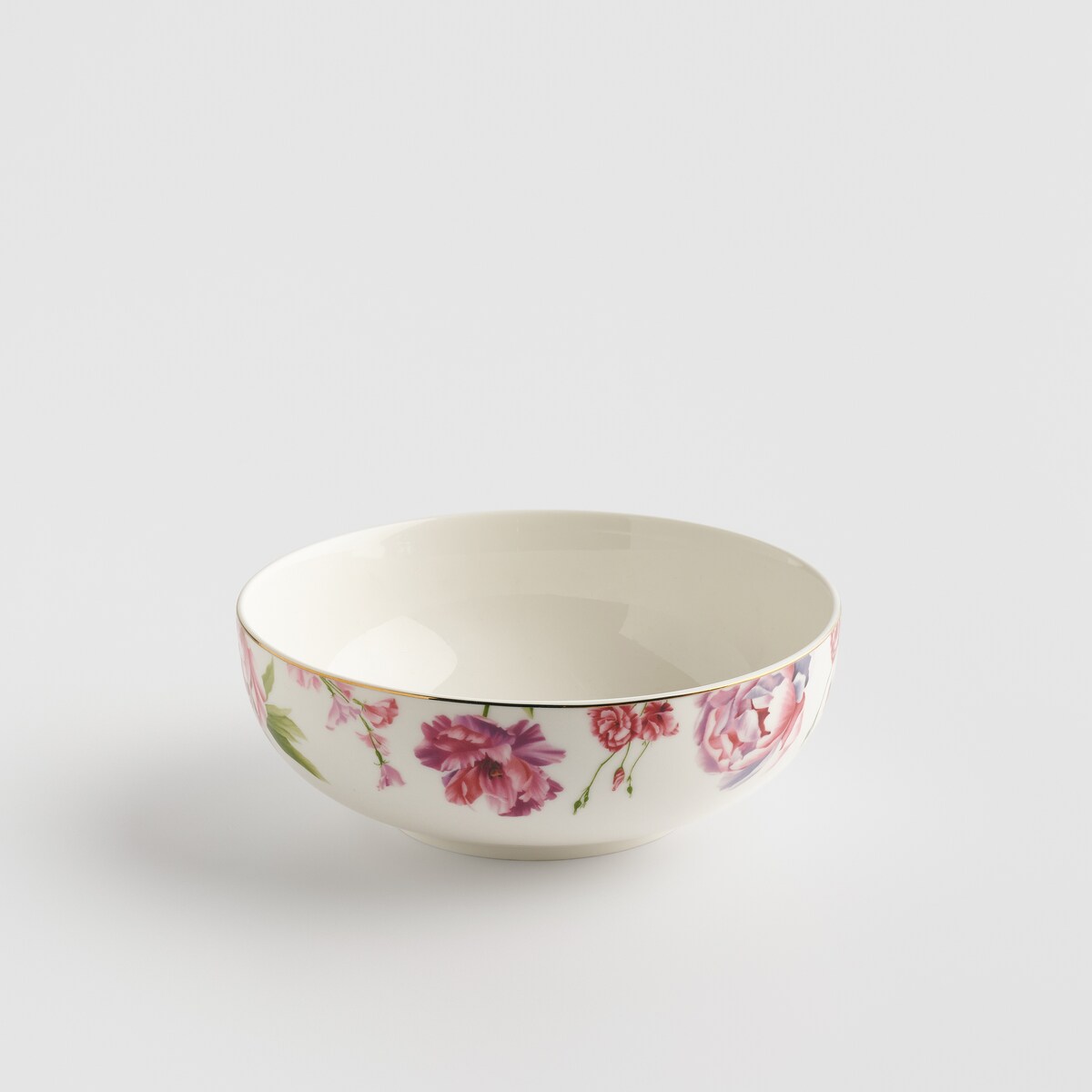 Miska Aurelis z motywem kwiatowym