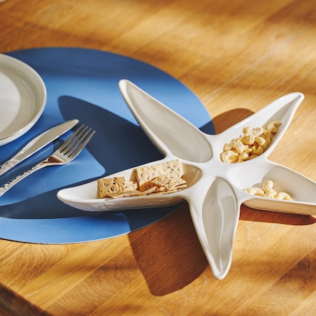 Patera Estrella z motywem morskim