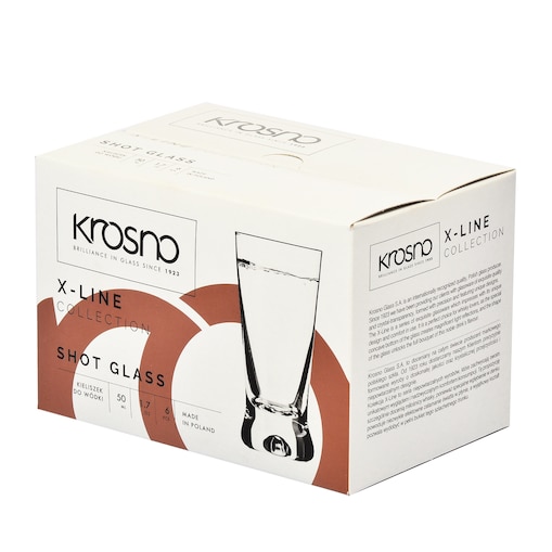 Komplet Kieliszków Do Wódki Casual x-line