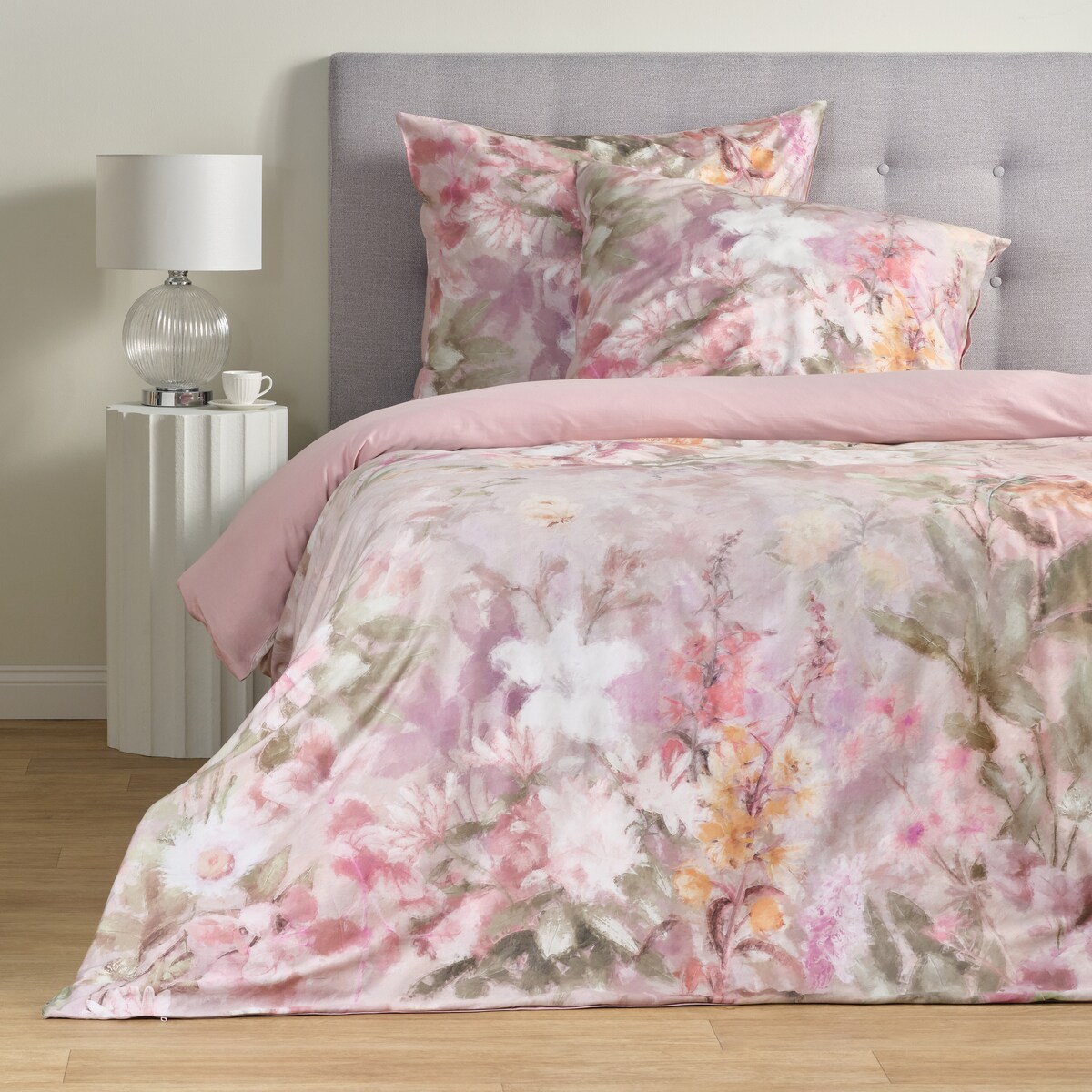 Pościel z bawełny satynowej Oresta 160x200 cm z motywem postaci