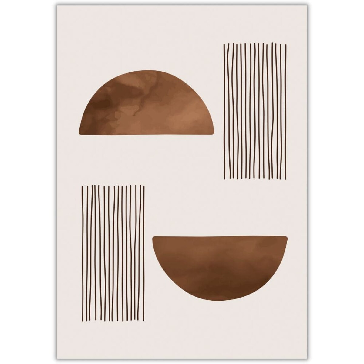 plakat abstract lines 2 30x40 cm