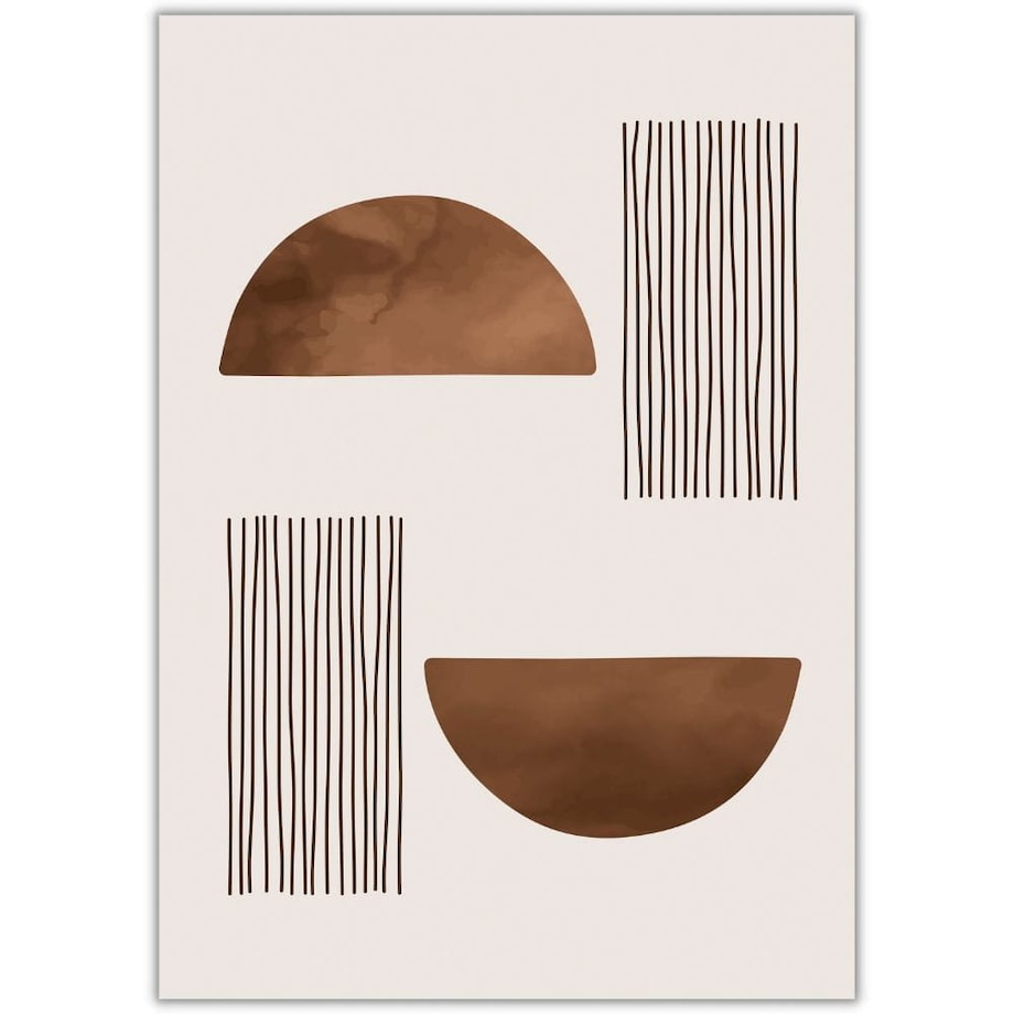 plakat abstract lines 2 30x40 cm