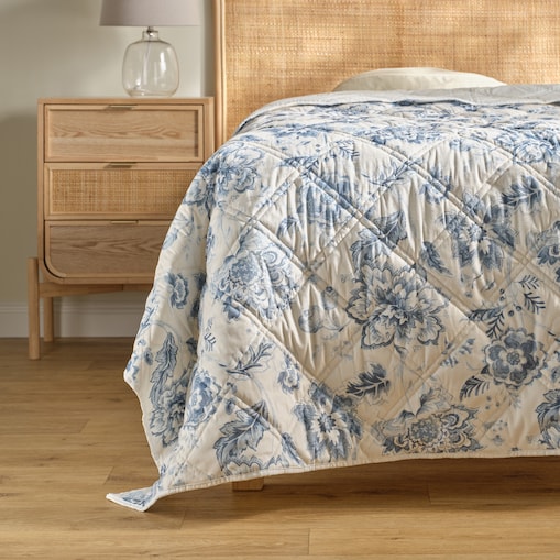 Narzuta Florieta 200x220 cm z motywem kwiatowym